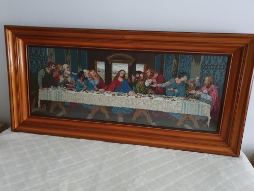 Cross-stitch The Last Supper